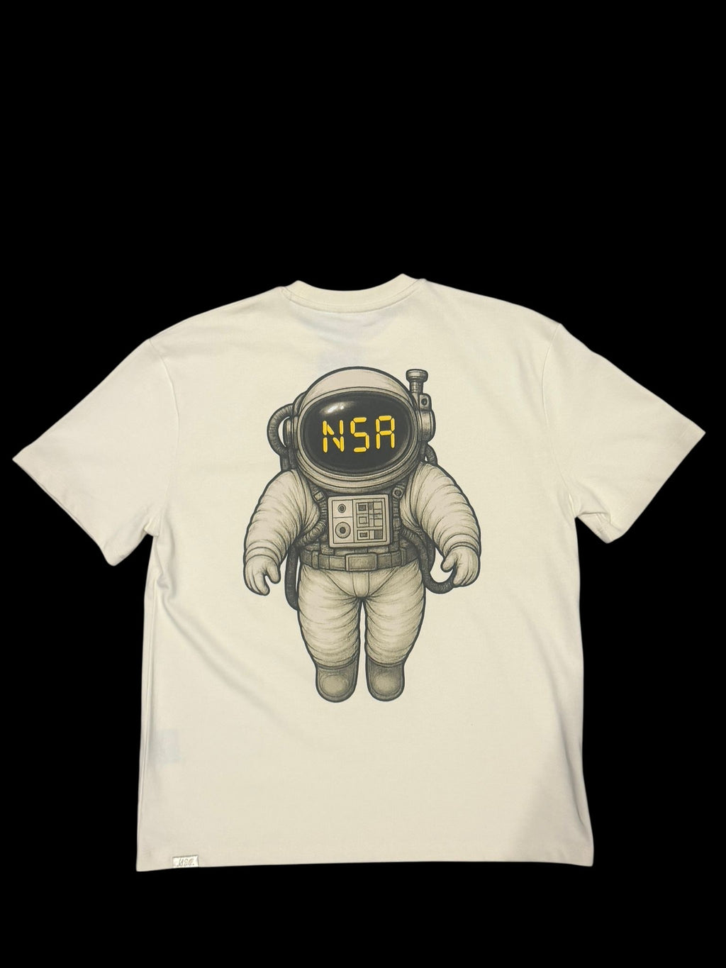 Moon Man Tee Antique white