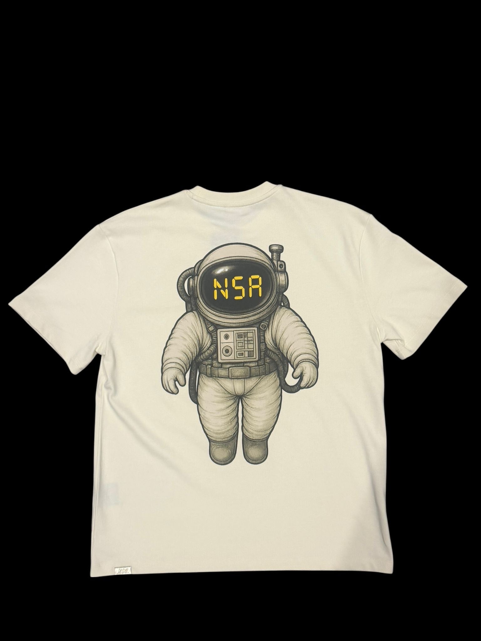 Moon Man Tee Antique white